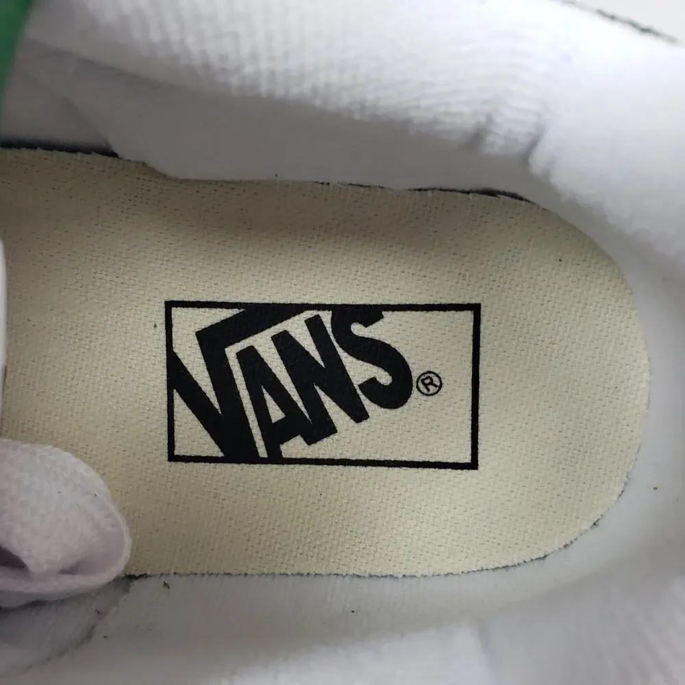 Vans Knu Skool Womens Size 5 Mens Sz 3.5 Eden Green Low Skate Sneaker Shoes